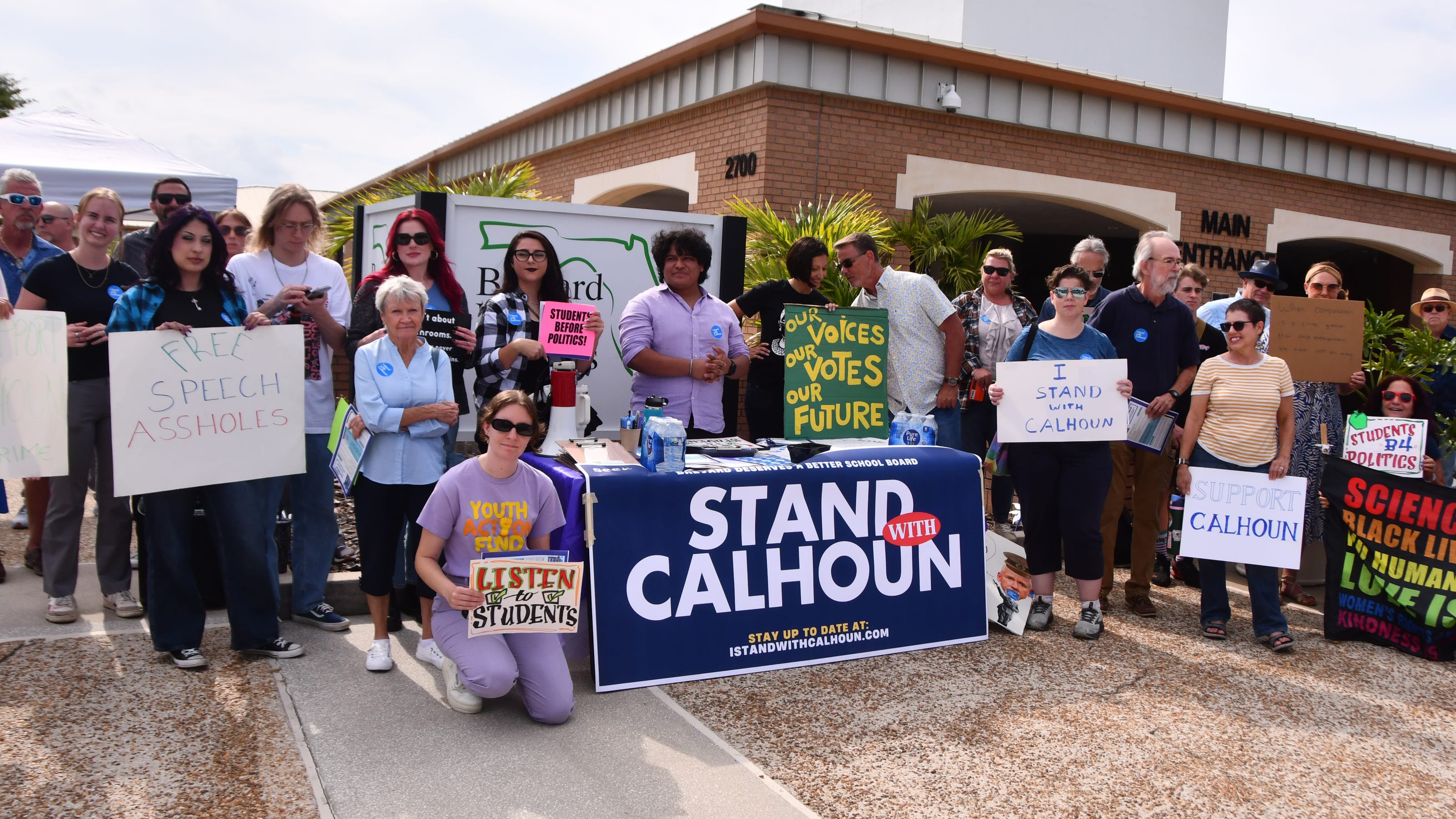 Florida Today: Public advocates for ex-teacher at Brevard school board meeting